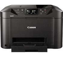 Canon MAXIFY MB5150 Farbtintenstrahl — daudzfunkcionāls printeris (DIN A4, četri vienā skeneris, kopierīce, fakss, displejs, 600 x 1200 DPI, USB, duplekss, WLAN, Bluetooth) schwarz ANEB01GZ1QA2ET