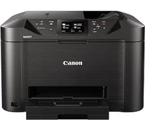 Canon MAXIFY MB5150 Farbtintenstrahl — daudzfunkcionāls printeris (DIN A4, četri vienā skeneris, kopierīce, fakss, displejs, 600 x 1200 DPI, USB, duplekss, WLAN, Bluetooth) schwarz