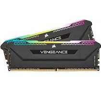 Corsair VENGEANCE RGB PRO SL 16GB (2x8GB) DDR4 3600 (PC4-28800) C18 1.35V, optimizēts AMD Ryzen — daudzkrāsains