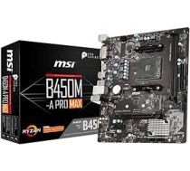 MSI B450M-A PRO MAX AMD AM4 DDR4 m.2 USB 3.2 Gen 2 HDMI M-ATX mātesplate. ANEB07WC8QVCBT