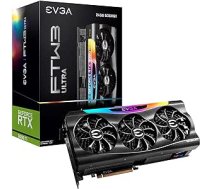 EVGA GeForce RTX 3090 Ti FTW3 Ultra Gaming, 24G-P5-4985-KR, 24GB GDDR6X, iCX3, ARGB LED, aizmugures plāksne, bezmaksas e-siksna ANEB09W4SN2M7T