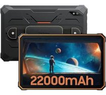 Blackview Active 8 Pro āra planšetdators, 22 000 mAh akumulators, 10,36 collu 2,4 K displejs Android 13 IP68 robusts planšetdators, 16 GB + 256 GB (1 TB pagarināt), divu SIM karte 4G, 48 MP + 16 MP, četrkārbas stereo skaļrunis, NFC ska