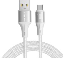 Light-Speed Series USB-A - USB-C ātras pārsūtīšanas kabelis 100W 2m balts