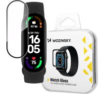 Hibrīds aizsargstikls priekš Xiaomi Mi Band 6 melns