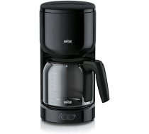 Braun Household PurEase Kaffeemaschine KF 3120 BK – Filterkaffeemaschine ar Glaskanne für 10 Tassen Kaffee, Kaffeezubereiter für einzigartiges Aroma, Integrierter Wasserfilter, 1000 Watt, Schwarz ANEB076HZQ1MBT