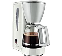 Melitta 720-1 Single Kaffeefiltermaschine 5 M, stikla tējkannas draugs, pilienu aizbāznis, automātiska izslēgšana weiß/grau ANEB00JLZZ19KT