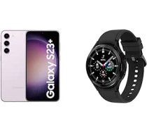 Samsung Dm2 — 256 GB — gaiši rozā + Galaxy Watch4 Classic, apaļš, Bluetooth viedpulkstenis, Wear OS, 46 mm, melns ANEB0BV3DB157T