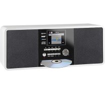 Imperial DABMAN i200 CD interneta radio / DAB+ radio digitālais radio ar CD atskaņotāju (Stereo skaņa, interneta radio/DAB+/DAB/FM, WLAN, LAN, Bluetooth, Aux-In, Line-Out, Spotify) Balts ANEB01KUQF3HST