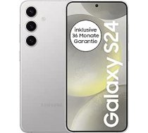 Samsung Galaxy S24 AI viedtālrunis, Android mobilais tālrunis bez līguma, 8 GB RAM, 128 GB atmiņa, 50 MP kamera, ilgs akumulatora darbības laiks, marmora pelēka