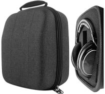 Geekria Shield Hülle für große Over-Ear-Kopfhörer, Ersatz-Schutzhülle aus Hartschale für die Reise mit Kabelaufbewahrung, saderīgs ar Sennheiser HD660s 2, HD599, AKG K371 (Dunkelgrau) ANEB0711G9VCZT