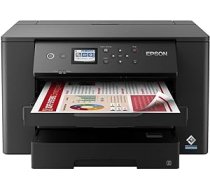 Epson WorkForce WF-7310DTW biznesa tintes printeris (drukā līdz DIN A3+, WiFi, Ethernet, NFC, dupleksais, vienas kasetnes, DIN A3, 2 papīra kasetes), melns