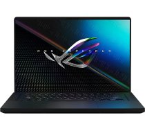 ASUS ROG Zephyrus M16 klēpjdators | 16 collu 165Hz/3ms WQXGA 16:10 pretatspīduma IPS displejs | Intel i9-12900H | 32 GB RAM | 2 TB SSD | NVIDIA RTX 3080Ti | Windows 11 | QWERTZ tastatūra | Izslēgts Melns