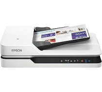 Epson WorkForce DS-1660W DIN A4 dokumentu skeneris (skeneris, kleine Standfläche, Dokumenteneinzug, Duplex, Drei-Pass, 600dpi, WiFi, NFC) ANEB01LKWKCPET