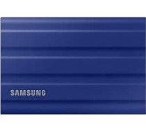 Samsung Portable SSD T7 Shield, 1TB, USB 3.2 Gen.2, 1050 MB/s lasīšanas, 1000 MB/s rakstīšanas, izturīgs ārējais cietais disks āra darbam Mac, personālajam datoram un viedtālrunim, zils, MU-PE1T0R/EU ANE55B09SB38KMDT
