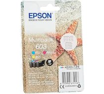 Epson Original 603 Starfish Ink Multipack 3-Colour Standard, WF-2820DWF WF-2830DWF WF-2840DWF WF-2850DWF XP-2100 XP-2150 XP-3100 XP-3150 XP-4100 Lasīt-4kPrint ANEB07WKSKNPWT