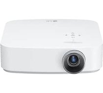 LG Beamer PF50KS bis 254 cm (100 Zoll) Cinebeam Full HD LED projektors (600 Lumen, USB Type-C, WebOS), Weiß ANEB07B51SR9YT