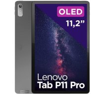 Lenovo Tab P11 Pro 28,44 cm (11,2 collas, 2560 x 1536, 2,5 K, OLED, WideView, Touch), planšetdators (MediaTek Kompanio 1300T, 8 GB RAM, 256 GB UFS 3.1, Arm Mali-G, Wi-77 Fi, MC9) Android 12) pelēks, ZAB50398SE. ANEB0BCQQJH9RT