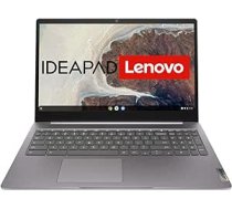 Lenovo Chromebook IdeaPad Slim 3i | 15,6 collu Full HD displejs | Intel Celeron N4500 | 4 GB RAM | 64 GB SSD | Intel UHD grafikas | Chrome OS | QWERTZ | Zils | 3 mēneši Premium Care