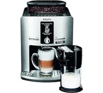 Krups espresso pupiņu dzirnaviņas ar piena putotāju, nerūsējošā tērauda katls, kafijas automāts, kafijas pupiņas profesionālais sudrabs ANEB07Q1YW9QCT