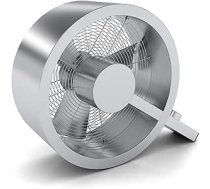 Stadler Form Desgin-Ventilator Q, hochwertig gefertigt aus Aluminium/Edelstahl mit 3 Leistungsstufen, 40 W, silber ANEB003USCIUET