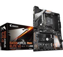 Mātesplate b450 aorus elite v2 am4 4ddr4 dvi/hdmi/m.2 atx