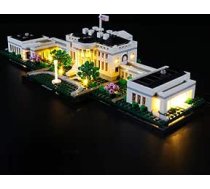 BRIKSMAX LED apgaismojuma komplekts Lego arhitektūrai Baltais nams, saderīgs ar Lego 21054 celtniecības bloku modeli - bez Lego komplekta ANEB08CB8MMHHT