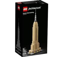LEGO 21046 Architecture Empire State Building, Modellbausatz von New York, ideāls jugendliche und Erwachsene als Set zum Stressabbau ANEB07KTLHZVCT