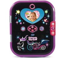 VTech KidiSecrets Selfie Music 2.0 Black — elektroniskā dienasgrāmata ar sejas atpazīšanu — 6/12 gadi — FR versija