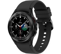 Samsung Galaxy Watch4 Classic, apaļš LTE viedpulkstenis, Wear OS, rotējošs rāmis, fitnesa pulkstenis, fitnesa izsekotājs, 42 mm, melns ANEB09MDKQCWRT