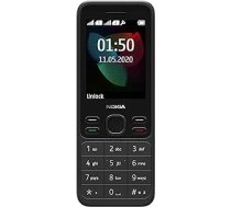 Funkcionālais tālrunis Nokia 150, versija 2020 (2,4 Zoll, 4 MB iekšējais Speicher (erweiterbar auf bis zu 32 GB uz MicroSD kartes), 4 MB RAM, divas SIM kartes) schwarz ANEB089KTK183T