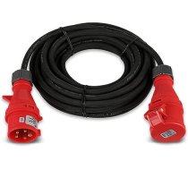 REV 006310 CEE pagarinātājs izmantošanai ārpus telpām IP44 10 m 11000 W melns