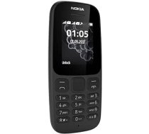 Nokia A00028342 4,57 cm (1,8 Zoll) 105 2017, mobilais tālrunis, 4MB Schwarz ANEB0757MDW2TT
