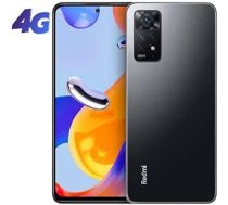 Xiaomi Redmi Note 11 Pro viedtālrunis 64 GB, 4 GB RAM, divas SIM kartes, grafīta pelēks