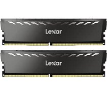 Lexar Thor DDR4 RAM 32GB komplekts (16GB x 2) 3200 MHz, DRAM 288-Pin UDIMM galddatora atmiņa, XMP 2.0 augstas veiktspējas atmiņa CL16-18-18-38, 1,35V (LD4BU016G-R3200GDXG)