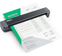 Plustek MobileOffice S410 Plus portatīvais skeneris 600 x 600 DPI A4 melns pelēks ANEB09LD2SXWCT