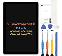 Ersatz-Displejs Huawei MediaPad T5 10 LCD displejs AGS2-L09 AGS2-W09 AGS2-L03 AGS2-W19 10,1 Zoll Digitizer Touchscreen Montage mit Werkzeug (schwarz) ANEB0CGRFX2HFT
