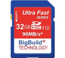 BigBuild Technology 64 GB īpaši ātra 90 MB/s atmiņas karte Canon EOS 2000D, 4000D kamerai, 10. klases SDXC ANEB07G3L18K1T