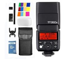 Godox TT350F TTL zibspuldze Speedlite 2.4G HSS Haute Vitesse 1 / 8000s GN36 saderīga ar Fuji FUJIFILM X-Pro2 / X-T20 / X-T2 / X-T1 / X-Pro1 / X-T10 / X-EL / X-A3 / X100F / X100T DSLR utt