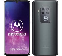 Motorola One Zoom 128 GB/4 GB, Android 9, divas SIM kartes, Lielbritānijas viedtālrunis, elektriski pelēks ANEB07W5982C1T