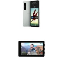 Sony Bundle Xperia 1 IV (5G viedtālrunis, 6,5 collas, 4K HDR 120 Hz OLED displejs) Balts Vlog monitors XQZ-IV01 Xperia PRO-I Black