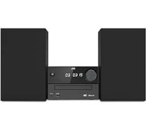 JVC UX-C25DAB mikro Hi-Fi sistēma ar CD, USB, Bluetooth, DAB+, FM RDS, līnijas ieeju un infrasarkano tālvadības pulti, melna