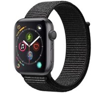 Apple Watch Series 4 44 mm (GPS) — Aluminiumgehäuse Space Grau Schwarz Sport Loop (Generalüberholt) ANEB07R7XRTYRT