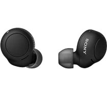 Sony WF-C500 True bezvadu austiņas (akumulatora darbības laiks līdz 20 stundām ar uzlādes korpusu, saderīgs ar balss palīgu, iebūvēts mikrofons zvaniem, Bluetooth), melns ANEB09FKGJ1CBT