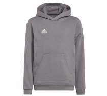 Adidas ENTRADA 22 Hoody H57515 sporta krekls / pelēks / 140 cm