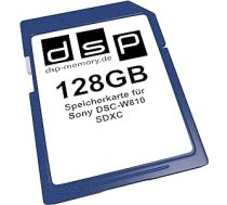 128 GB atmiņas karte Sony DSC-W810 SDXC ANEB075TBNHPFT