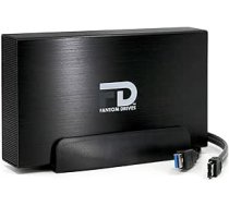 Fantom Drives FD DVR2KEUB DVR paplašinātājs, Externe Festplatte, USB 3.0 un eSATA (ar USB un eSATA-Kabel), unterstützt DirecTv, Dish, Motorola, Arris un mehr, Schwarz ANEB07KPVQNMWT