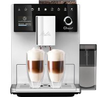 Melitta CI Touch - Pilnībā automātisks kafijas automāts - ar piena sistēmu - divu kameru pupiņu tvertne - viena pieskāriena displejs - 4 līmeņu regulējams kafijas stiprums - sudraba (F630-111)