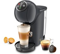 Krups KP340B NESCAFÉ Dolce Gusto Genio S Plus kapsulu automāts Espresso Espresso Boost Temperatūras izvēle Karsto un auksto dzērienu pagatavošanai 15 bāru sūkņa spiediens 0,8 l ūdens tvertne 1500 Watt Krāsa Kosmiski pelēka