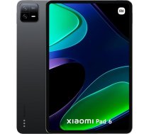 Xiaomi Pad 6 11 collu 144 Hz 2,8K WQHD displejs, Xiaomi Pad 6 planšetdators, flagmanis Snapdragon 870 procesors ar četriem stereo skaļruņiem, 8840 mAh akumulators, 33 W ātrā uzlāde, metāla vienkorpusa, 8 + 256 GB, grafīts