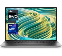 Dell XPS 9530 klēpjdators 15,6 FHD+ displejs, Intel Core i7-13620H, 16 GB DDR5 RAM, 1 TB SSD, Intel Arc A370M 4 GB GDDR6 grafika, Windows 11 Home - Platinum Silver